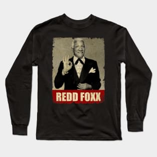 Redd Foxx - NEW RETRO STYLE Long Sleeve T-Shirt